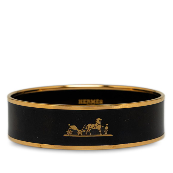 Hermes Jewelry - Hermes Wide Enamel Bangle Enamel Bangle in Excellent condition